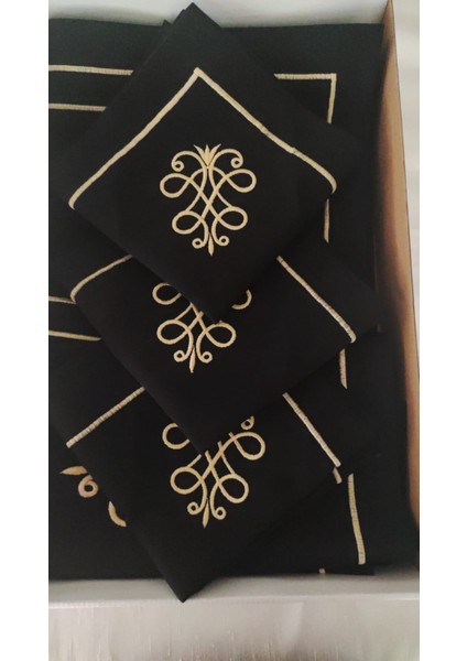 Gold Nakışlı Masa Örüsü Runner Peçete Takım fırsatları