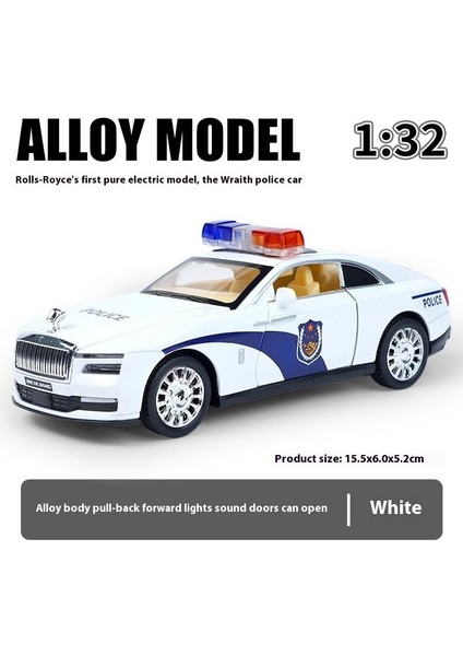 1-32 Rolls-Royce Shining Rolls-Royce Pure Trolley Simülasyon Alaşımlı Araba Modeli Süs (Yurt Dışından)