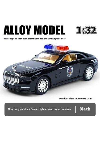 1-32 Rolls-Royce Shining Rolls-Royce Pure Trolley Simülasyon Alaşımlı Araba Modeli Süs (Yurt Dışından)