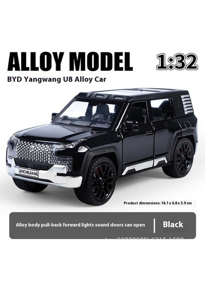 1:32 Prado Suv Model Alaşımlı Sesli ve Işıklı Bumerang Oyuncak Araba Modeli (Yurt Dışından)