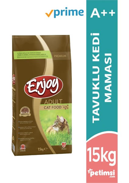 Tavuklu Yetişkin Kedi Maması 15 kg