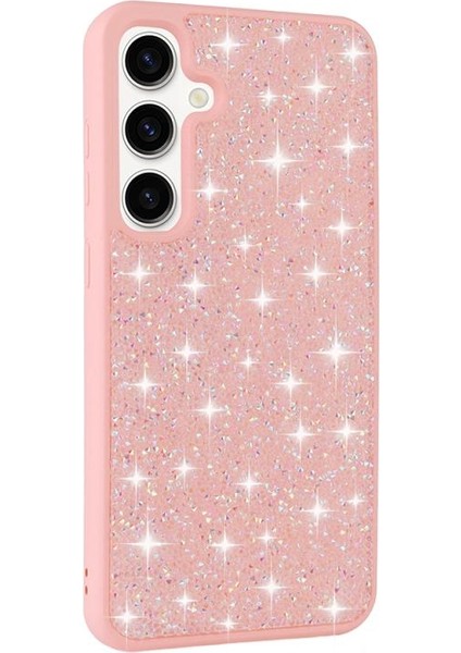 Galaxy Uyumlu S24 Fe Kılıf Parlak Taşlı Tasarım Zore Pırlanta Kapak fırsatları