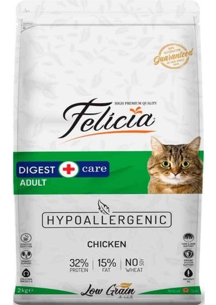 Az Tahıllı 2 kg Yetişkin Tavuklu Hypoallergenic