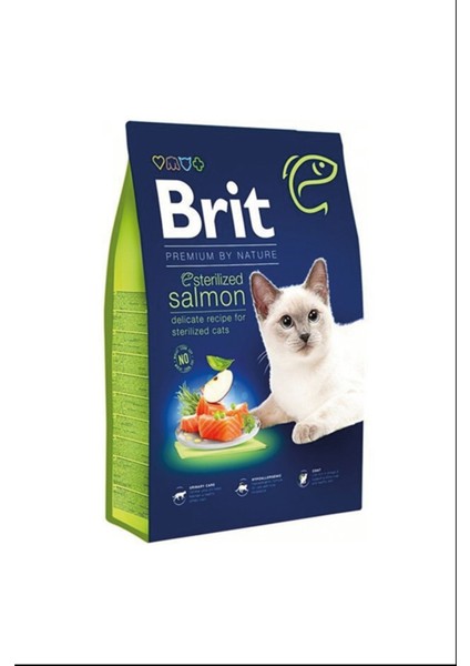 Somonlu Kısırlaştırılmış Kedi Maması 8 kg