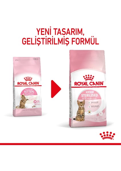 Kitten Sterilised (Genç Kısır) Yavru Kedi Maması 2 kg