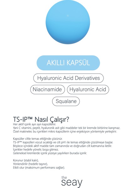 Akıllı Kapsül Krem – Yoğun Nem & Dolgun Cilt, Kuruluk Karşıtı, Bariyer Onarıcı | Ts-Ip™ Teknolojisi indirimleri