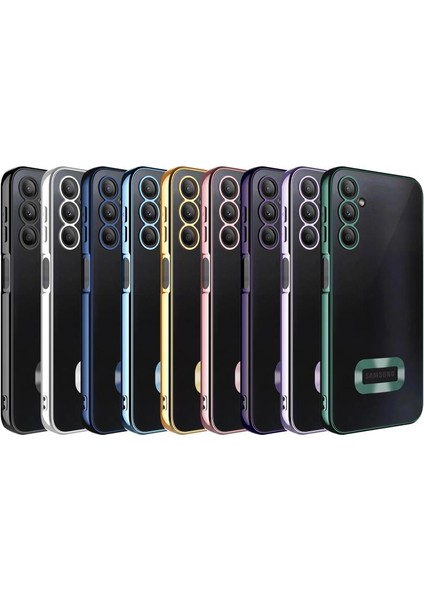 Galaxy Uyumlu A24 Kılıf Kamera Korumalı Logo Gösteren Zore Omega Kapak fiyatları