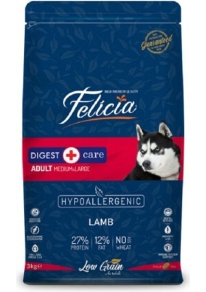 Az Tahllı M/l Yetişkin Kuzulu Köpek Maması 3 kg