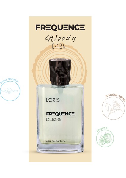 E-124 Frequence Parfume EDP 50 ml Erkek Parfüm fiyatları