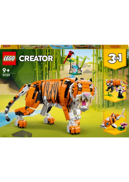 ® Creator Muhteşem Kaplan 31129 - 9 Yaş & Üzeri Çocuklar için Yaratıcı Oyuncak Yapım Seti (755 Parça) modelleri