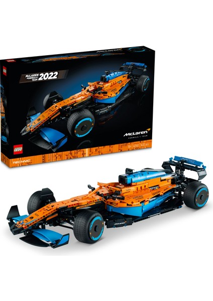 ® Technic McLaren Formula 1™ Yarış Arabası 42141 - Yetişkinler için Koleksiyonluk Yaratıcı Model Yapım Seti (1434 Pr)