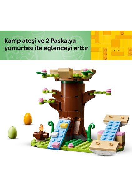 ® Iconic İlkbahar Hayvan Parkı 40709 - 8 Yaş & Üzeri Çocuklar için Kuş ve Sincap İçeren Oyuncak Yapım Seti (172 Parça)