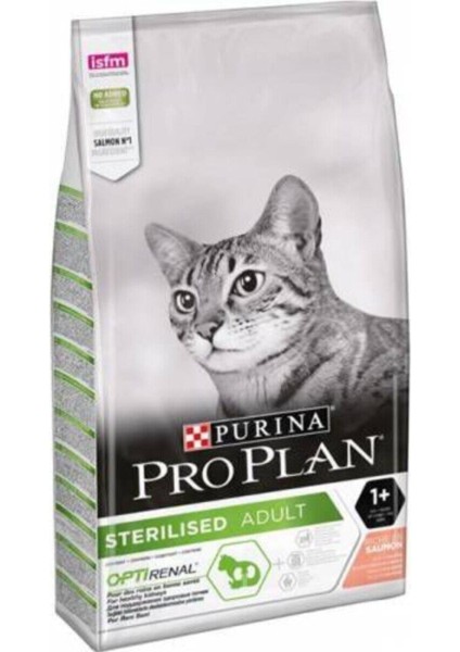 Proplan Sterilised Kısırlaştırılmış Somonlu Kedi Maması 10 kg