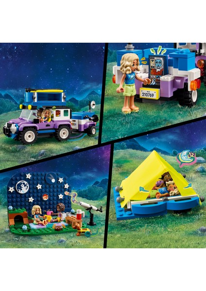 ® Friends Yıldız Gözlemleme Kamp Aracı 42603 - 7 Yaş & Üzeri Çocuklar için Yaratıcı Oyuncak Yapım Seti (364 Parça)