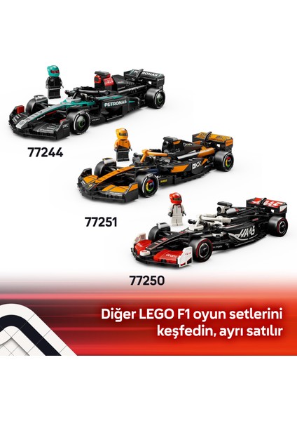 ® Speed Champions BWT Alpine F1® Team A524 Yarış Arabası 77248 - 10 Yaş & Üzeri Çocuklar için Oyuncak Model Yapım Seti (258 P)