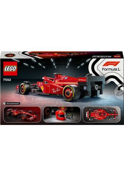 ® Speed Champions Ferrari SF-24 F1® Yarış Arabası 77242 - 10 Yaş & Üzeri Çocuklar için Oyuncak Model Yapım Seti (275 P) fırsatları