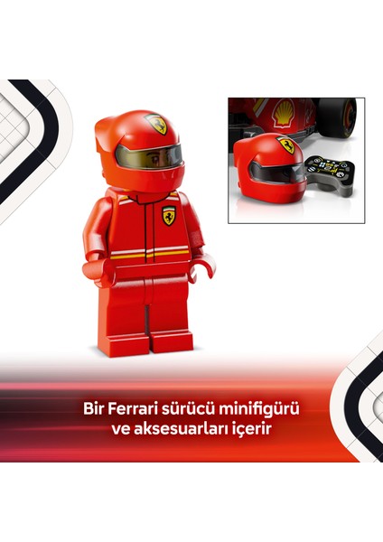 ® Speed Champions Ferrari SF-24 F1® Yarış Arabası 77242 - 10 Yaş & Üzeri Çocuklar için Oyuncak Model Yapım Seti (275 P)