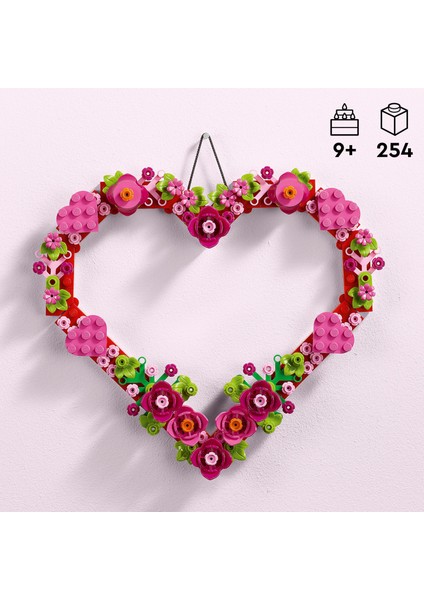 ® Iconic Kalp Süsü 40638 - 9 Yaş & Üzeri Çocuklar için Sevgililer Günü Temalı Model Yapım Seti (254 Parça) indirimleri