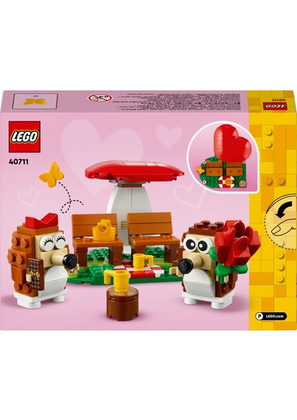 ® Iconic Kirpi Pikniği 40711 - 8 Yaş & Üzeri Çocuklar için Hayvan Figürü İçeren Yaratıcı Oyuncak Yapım Seti (166 Parça) fırsatları