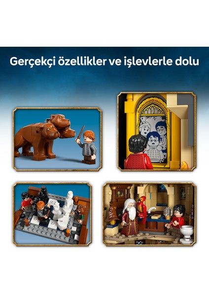 ® Harry Potter™ Hogwarts™ Şatosu: Ana Kule 76454 - 10 Yaş ve Üzeri Çocuklar Için Yaratıcı Oyuncak Yapım Seti (2135 Parça)