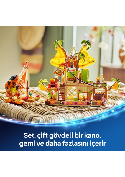 ® ǀ Disney Moana 2 Kakamora Gemisi 43258 - 7+ Çocuklar Için Hazine Sandığı Içeren Yaratıcı Oyuncak Yapım Seti (572 Pr)