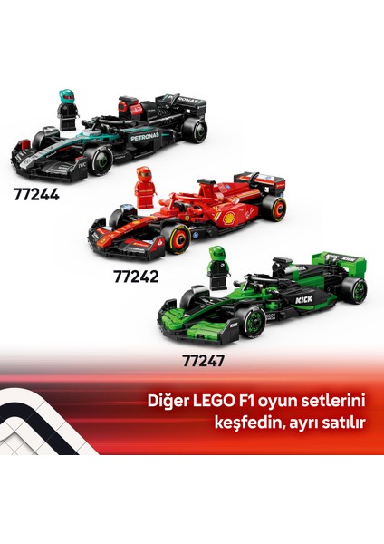 ® Speed Champions McLaren F1® Team MCL38 Yarış Arabası 77251 - 10 Yaş & Üzeri Çocuklar için Oyuncak Model Yapım Seti (269 P)