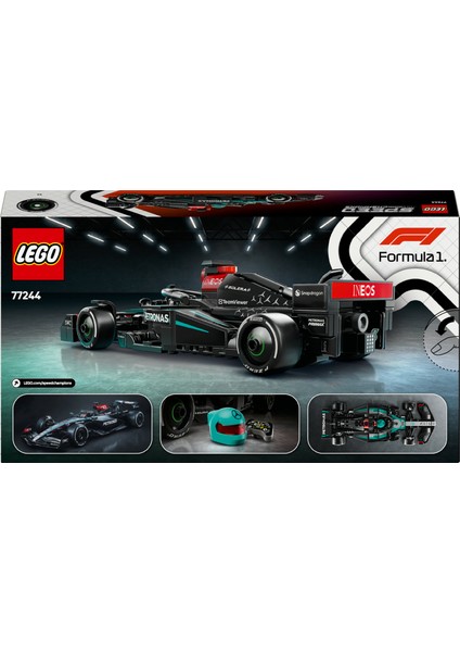 ® Speed Champions Mercedes-AMG F1® W15 Yarış Arabası 77244 - 10 Yaş & Üzeri Çocuklar için Oyuncak Model Yapım Seti (267 P) fırsatları