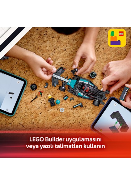 ® Speed Champions Mercedes-AMG F1® W15 Yarış Arabası 77244 - 10 Yaş & Üzeri Çocuklar için Oyuncak Model Yapım Seti (267 P)