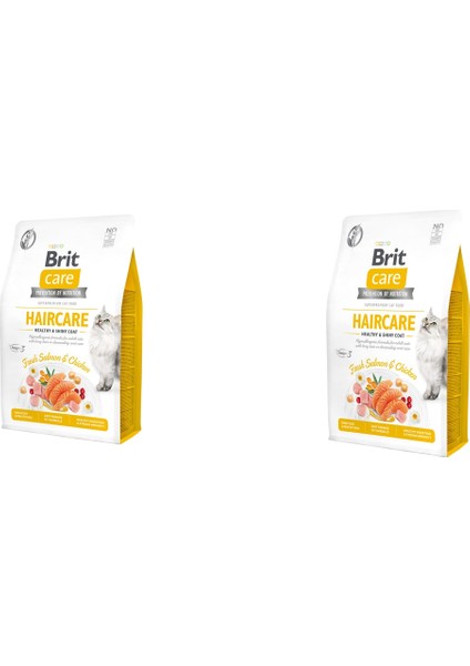 Haircare Hypo-Allergenic Deri ve Tüy Sağlığı Için Tahılsız Yetişkin Kedi Maması 2kg