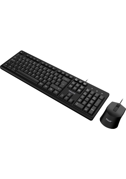 SPT6234 Kablolu Türkçe Q Klavye ve Mouse Seti Siyah indirimleri