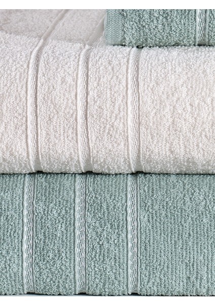 Pamuklu4'lü Banyo Havlu Seti Hamam Takımı Seti Günlük Çeyizlik Banyo Havlusu fırsatları