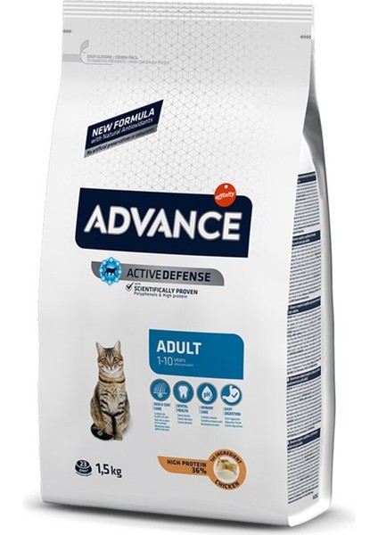 Cat Adult Tavuklu Pirinçli Yetişkin Kedi Maması 1,5 kg