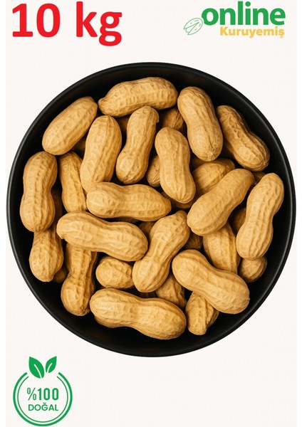 Sade Kavrulmuş Kabuklu Yer Fıstığı 10 kg