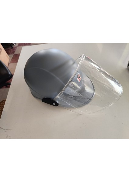 Motosilet Jokey Kaskı Camlı Gri fiyatları