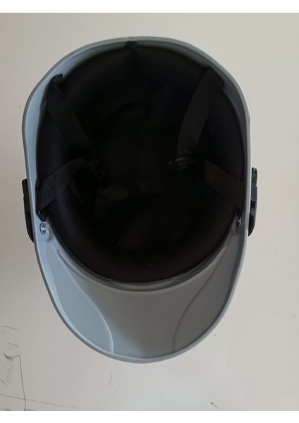 Motosilet Jokey Kaskı Camlı Gri