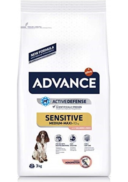 Somonlu Yetişkin Hassas Köpek Maması, 3 kg