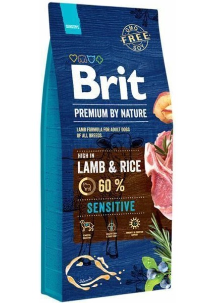 Premium Sensitive Lamb Kuzu Etli Yetişkin Köpek Maması 15 kg indirimleri