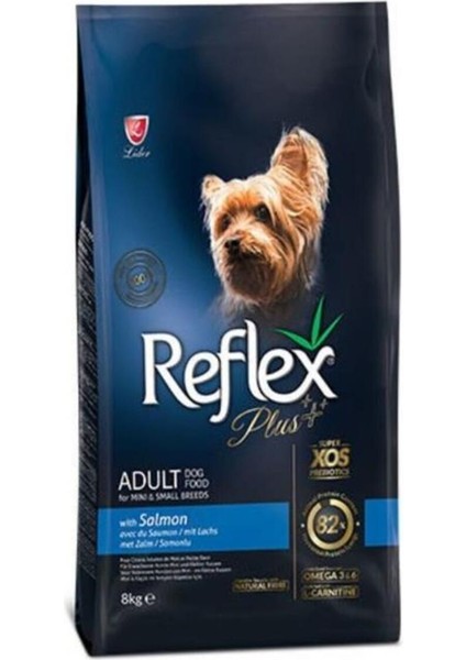 Plus Adult Somonlu Küçük Irk Yetişkin Köpek Maması 8 kg - Petshopundan