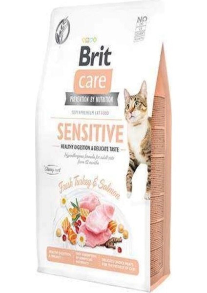 Sensitive Healty Digestion Hindi ve Somonlu Yetişkin Kedi Maması 7kg