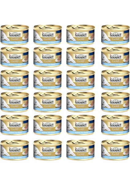 Gourmet Gold Kıyılmış Ton Balıklı 85 gr x 24 Adet