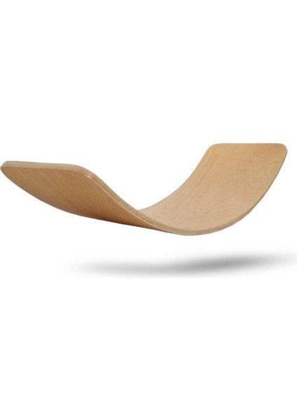 Denge Tahtası Balance Board Doğal Ahşap Oyuncak - Yoga ve Pilates fırsatları