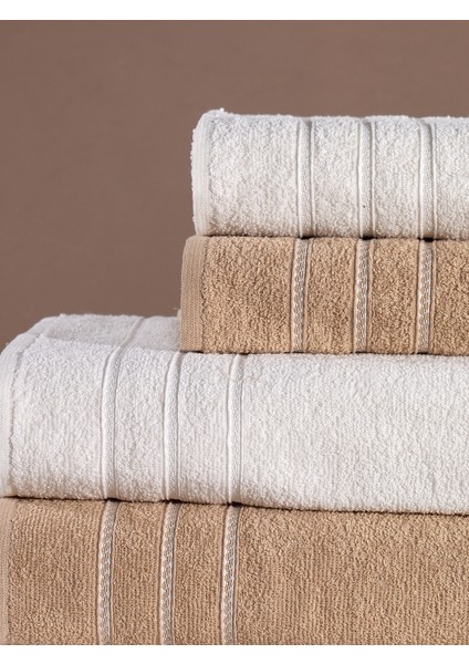 Pamuklu4'lü Banyo Havlu Seti Hamam Takımı Seti Günlük Çeyizlik Banyo Havlusu modelleri