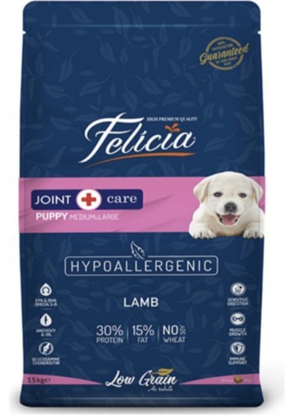 Kuzulu Büyük Irk Yavru Köpek Maması 15 kg