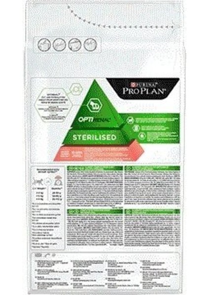 Proplan Sterilised Kısırlaştırılmış Somonlu Kedi Maması 10 kg modelleri