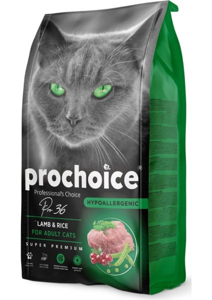Prochoice 36 Kuzu Etli Yetişkin Kedi Maması 2 kg