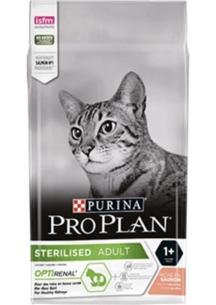 Proplan Sterilised Kısırlaştırılmış Somonlu Kedi Maması 10 kg