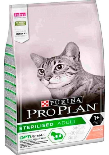 Proplan Sterilised Kısırlaştırılmış Somonlu Kedi Maması 10 kg