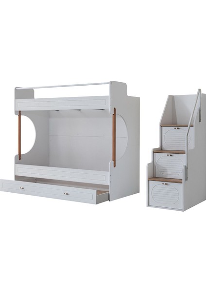 Ranza, Vita Bohem Yavrulu Beyaz Ranza 4 Kapaklı Dolap 2 Adet Comfort Yatak fırsatları