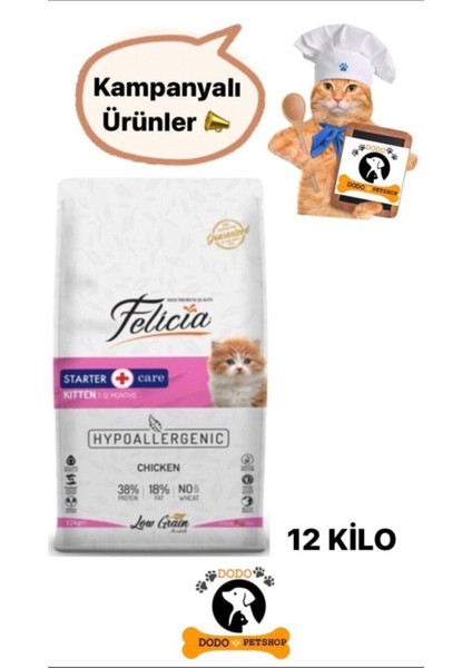 Yavru Tavuklu Kedi Maması 12KG indirimleri