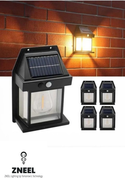 Solar Enerjili LED Duvar Lambası – Hareket Sensörlü, Güneş Enerjili Bahçe ve Dış Mekan Aydınlatma fırsatları